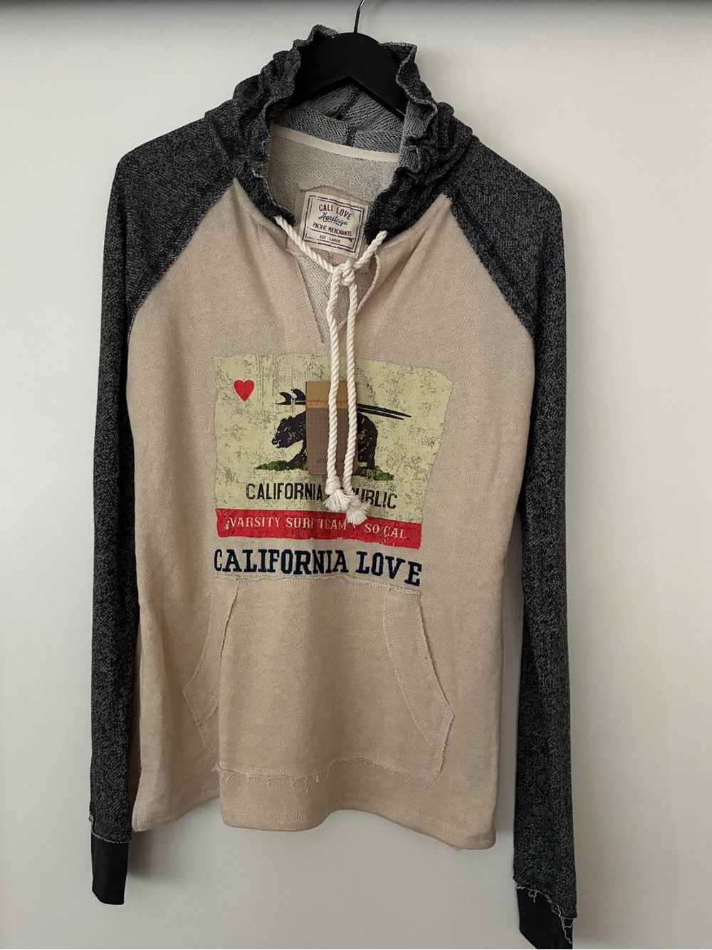 New Women’s Reflex California Republic Lightweight Hoodie Sweatshirt Various Sz